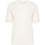 Saint Tropez - Milasz Ss Pullover - Gebreide Trui - Wit