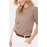 Pullover Classic fit beige