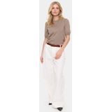 Pullover Classic fit beige