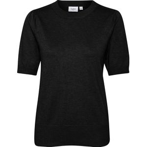 Saint Tropez - MilaSZ SS - Pullover - Zwart - 80% Viscose