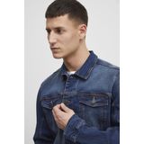 Jeansjack - Blauw - Katoen - Slim Fit