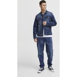 Jeansjack - Blauw - Katoen - Slim Fit