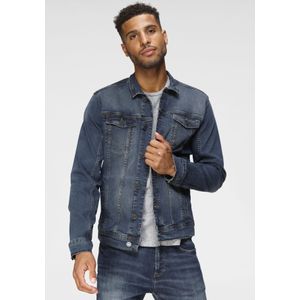 Jeansjack - Blauw - Katoen - Slim Fit