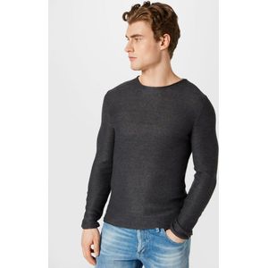 !Solid - Trui 'Jarah' - Donkergrijs - Gebreide Trui