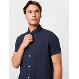 !Solid Overhemd 'Allan'  donkerblauw