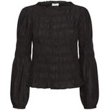 Cream - CRHenva - Blouse - Zwart - Lange Mouwen - Effen