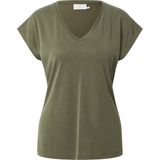 Kaffe - Kalise T-Shirt - Groen - Dames - Korte Mouwen