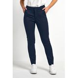 Kaffe Broek Kalea Chino Pant 10505191 194020 Midnight Marine Dames