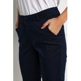 Kaffe Broek Kalea Chino Pant 10505191 194020 Midnight Marine Dames