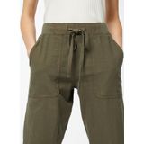 Kaffe - Sweatpants - Groen - Dames - 100% Katoen