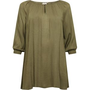 KAFFE - KCami - Tuniek - Olijfgroen