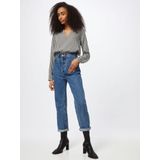 Kaffe - Slimme Blouse - Chique Print - Lange Mouwen - V-Hals