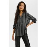 KAFFE - Noral - Damesblouse - Effen - Lange Mouwen