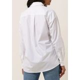 My Essential Wardrobe - Blouse 03 The Shirt - Wit - Katoenmix - Lange Mouwen