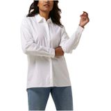 My Essential Wardrobe - Blouse 03 The Shirt - Wit - Katoenmix - Lange Mouwen
