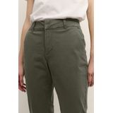 Kaffe - Chino 'Mette' - Kaki - Chino Broeken - 7/8 Lengte - Regular Fit