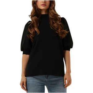 My Essential Wardrobe Puff Blouse - Dames - Zwart