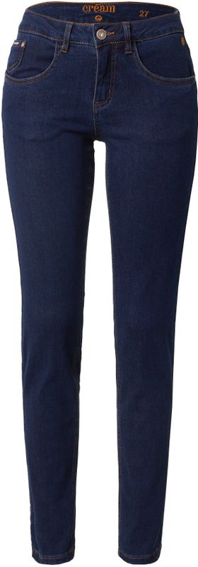 Cream dames jeans Lone, donkerblauw (dark blue denim), 24