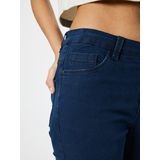 Kaffe - Jeans - Blauw - Slim-fit - Normale Taille