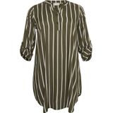 Kaffe Curve - KCmilana - Jurk - Knielengte - A-lijn - 3/4 Mouwen