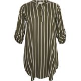 Kaffe Curve - KCmilana - Jurk - Knielengte - A-lijn - 3/4 Mouwen