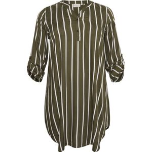 Kaffe Curve - KCmilana - Jurk - Knielengte - A-lijn - 3/4 Mouwen