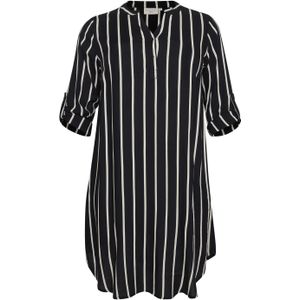 Shirtjurk - A-shape - Lange Mouwen - Zwart - 100% Viscose