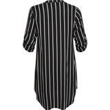 Shirtjurk - A-shape - Lange Mouwen - Zwart - 100% Viscose