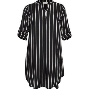 Shirtjurk - A-shape - Lange Mouwen - Zwart - 100% Viscose