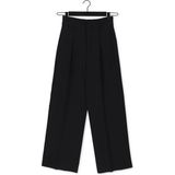 My Essential Wardrobe 28 The Tailored High Pant Broeken Dames - Zwart