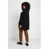 KAFFE - KC Emana - Gebreid Vest - Zwart - Lange Mouw