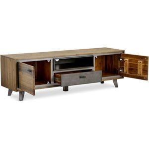 GM Tv-meubel Malaga Acacia 160cm Bruin - Acaciahout