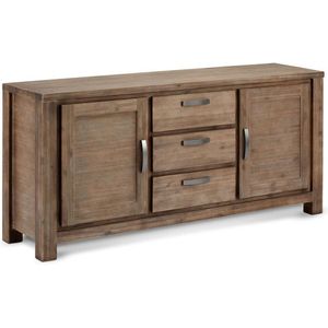 Dressoir Acacia - Bruin - 180x45x85cm - Dressoir Alaska