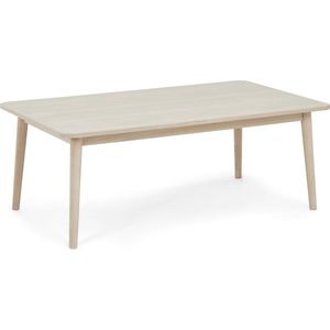 Salontafel 125x70cm - Naturel - Eiken Fineer - Salontafel Nyborg