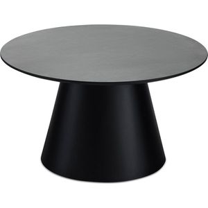 GM Salontafel Tango Ø80x45cm Donkergrijs Marmer