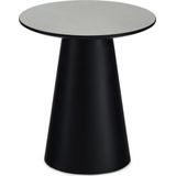 Salontafel Lichtgrijs - MDF/Marmer - 45x45x50cm - Salontafel Tango