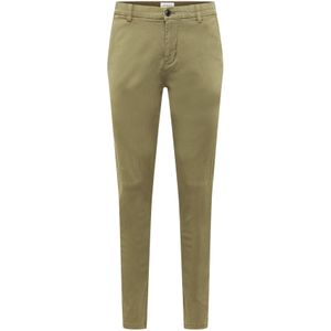 Lindbergh - Chino Broeken - Wit - Effen