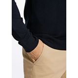 Gebreide Trui - Navy - 80% Viscose 20% Nylon - Slim Fit