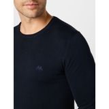 Gebreide Trui - Navy - 80% Viscose 20% Nylon - Slim Fit