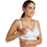 CARRIWELL - Naadloze Borstvoedingsbeha - Zwart - GelWire