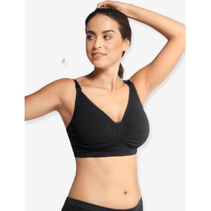 CARRIWELL Gewatteerde Borstvoedings- & Zwangerschapsbeha - Zwart