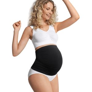 Carriwell - Buikband - Zwart - Naadloos - Ondersteuning bij Rugklachten