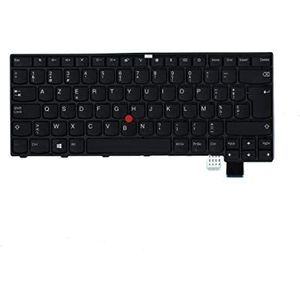 vervangend Belgisch toetsenbord zonder achtergrondverlichting voor Lenovo Thinkpad T470s