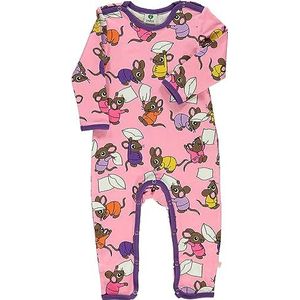 Småfolk Baby Girls Body Suit LS, Mouse Infant en Peuter Costumes, Sea Pink, 62, Sea Pink, 62 cm