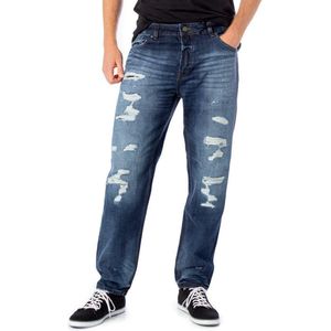 Only Sons - Heren Jeans - Blauw - 100% Katoen