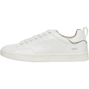 Only  SHILO PU  Sneakers  dames Wit