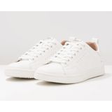 Sneakers - Shilo - Zwart - Imitatieleer - Vetering met 7 Gaten