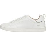 Sneakers - Shilo - Zwart - Imitatieleer - Vetering met 7 Gaten