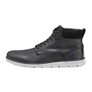 JACK & JONES Jfwtubar Leather Anthracite STS Chukka Boots voor heren, grijs antraciet, 42 EU