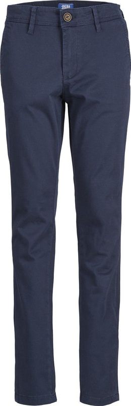 Jack and Jones Junior - Chino Broek - Blauw - Geweven Stof